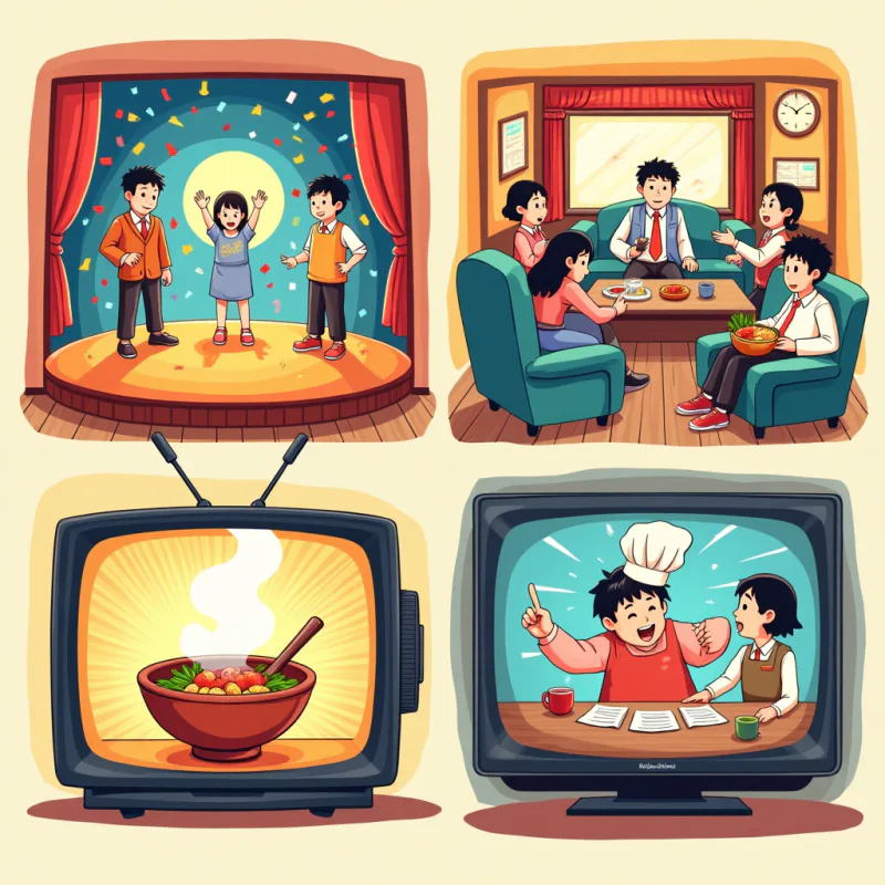 A lively mix of Japanese TV genres
