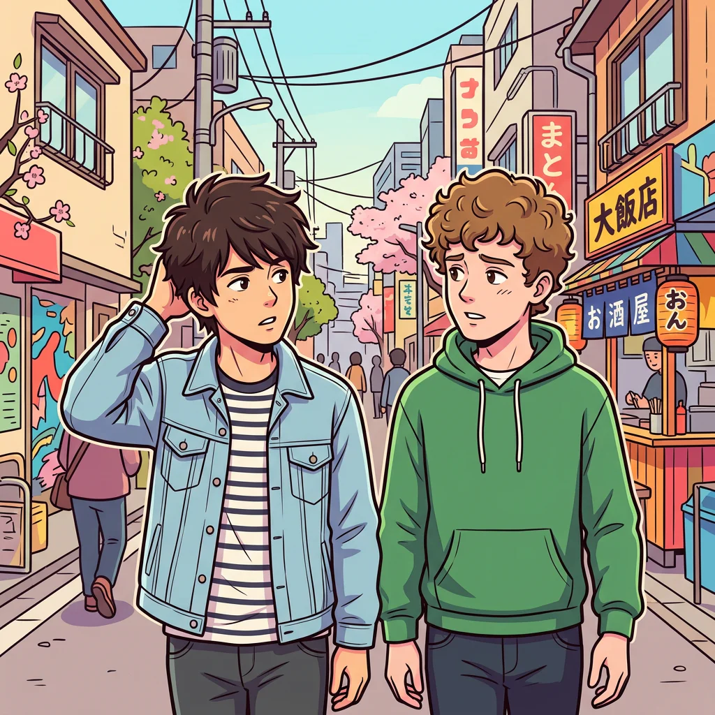 Two friends suggesting a date for their next coffee together